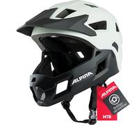 ALPINA RUPI Casco de Ciclismo, Unisex-Youth, Blanquecino Mate, 50-55 cm