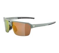 ALPINA Swift HR - Gafas de sol elegantes para adultos, color verde oscuro mate