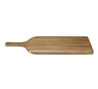 alpina Tabla de cortar de madera - Bandeja para servir y tabla de madera para cocina - Tabla de cortar madera 57 x 30 cm - Tabla de queso y tabla de servir para tapas - Tabla de cortar de madera