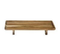 Alpina Tabla de servir madera de acacia FSC sostenible 38,3 x 20,5 x 5,5 cm.
