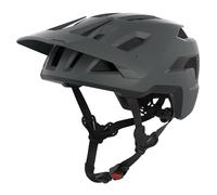 ALPINA Taunus - Casco de Ciclismo Ligero, con protección Profunda en Las sienes y la Parte Posterior de la Cabeza, Gran Sistema de ventilación - Midnight-Grey Black Matt - 52-56