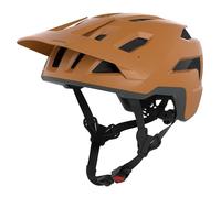 ALPINA Taunus - Casco de Ciclismo Ligero, con protección Profunda en Las sienes y la Parte Posterior de la Cabeza, Gran Sistema de ventilación - Burro-Brown Matt - 52-56