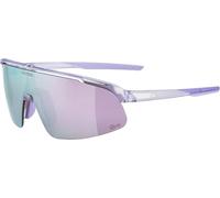 ALPINA Turbo Pro - Gafas deportivas Performance con ventilación integrada, color lila transparente brillante