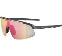 ALPINA Turbo Pro - Gafas deportivas Performance con ventilación integrada, color negro metalizado mate