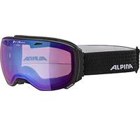 ALPINA Unisex - Adultos, Big Horn QVM Gafas de esquí, Black Matt, One Size