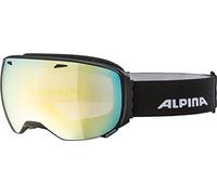 ALPINA Unisex - Adultos, Big Horn QVMM Gafas de esquí, Black Matt, One Size