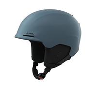ALPINA Unisex - Adultos, BRIX Casco de esquí, Dirt-Blue Matt, 51-55 cm | Ajuste de tamaño individual - construcción ligera - Absorbe los golpes - especialmente ligero - ideal para pistas y freeride