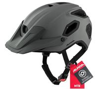 ALPINA Unisex - Adultos, COMOX Casco de Bicicleta, Coffee-Ggrey Matt, 57-62 cm