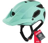 ALPINA Unisex - Adultos, COMOX Casco de Ciclismo, Turquoise Matt, 52-57 cm