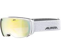 ALPINA Unisex - Adultos, ESTETICA QMM Gafas de esquí, White, One Size
