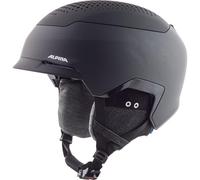 ALPINA Unisex - Adultos, GEMS Casco de esquí, Black-Rose Matt, 55-59 cm