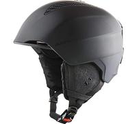 ALPINA Unisex - Adultos, Grand Casco de esquí, Black Matt, 57-61 cm