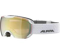 ALPINA Unisex - Adultos, PHEOS S QVMM Gafas de esquí, White, One Size