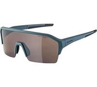 ALPINA Unisex - Adultos, RAM HR Q-Lite Gafas Deportivas, Dirt-Blue Matt, One Size