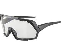 ALPINA Unisex - Adultos, ROCKET BOLD gafas deportivas, black matt/clear lens, One Size
