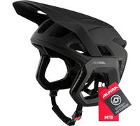 ALPINA Unisex - Adultos, ROOTAGE EVO Casco de Bicicleta, Black Matt, 52-57 cm