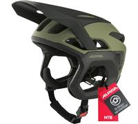 ALPINA Unisex - Adultos, ROOTAGE EVO Casco de Ciclismo, Olive Matt, 51-55 cm