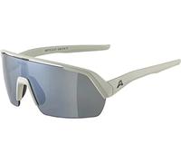 ALPINA Unisex - Adultos, TURBO HR gafas deportivas, cool-grey matt/black, One Size
