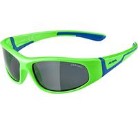 Alpina Flexxy. Gafas de Sol, Unisex-Niños, Neon-Green-Blue, Talla única