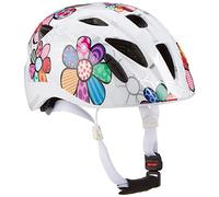 ALPINA Unisex - Niños, XIMO Flash Casco de Bicicleta, White Flower Gloss, 49-54 cm