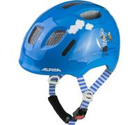 ALPINA XIMO 2 - Casco de Ciclismo Ligero y Seguro para niños con LED Opcional - ahoi Gloss - 45-49