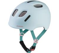 ALPINA XIMO 2 L.E. (Mate) - Casco de Ciclismo Ligero y Seguro para niños con LED Opcional - Pastel Turquoise Matt - 49-54