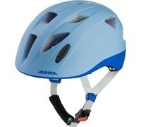 ALPINA Ximo L.e. Casco de Bicicleta, Juventud Unisex, Azul Ahumado Mate, 47-51