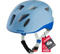 ALPINA Ximo L.e. Casco de Bicicleta, Juventud Unisex, Azul Ahumado Mate, 49-54