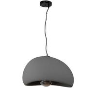 Alpinaluz Lámpara de techo industrial de resina gris ø50cm