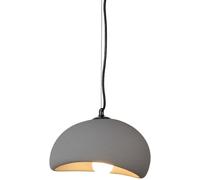 Alpinaluz Lámpara de techo industrial de resina gris ø60cm