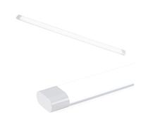 ALPINALUZ Luminaria Lineal LED 120cm 36W 4500lm, 6000K Blanco Frío, carcasa blanca, difusor mate antideslumbrante y alta eficiencia