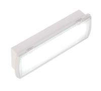 Alpinaluz Luz de Emergencia LED Estanca AutoTest 5W 520lm - IP54 - 3h Autonomía - Empotrable o Superficie - Modos Permanente/No Permanente con Botón de Prueba y Luces Indicadoras