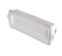 Alpinaluz Luz de Emergencia LED Estanca IP54 4W 530lm - Empotrable con Clips o Superficie - 3h Autonomía - Resistente al Agua y Polvo - Uso Profesional e Industrial, Interior y Exterior Cubierto