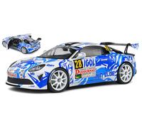 Alpine A110 #28 Rally Du Var 2021 Night Blue Versión Delec De Castle 1:18 Model