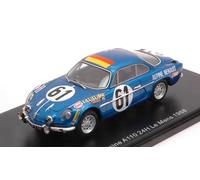 Spark Model ALPINE A110 N.61 LM 1968 M.NUSBAUMER-J.BOURDON 1:43