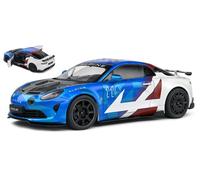Alpine A110 Radicale Coupé 2023 Azul/Blanco/Rojo 1:18 Modelo 1801627 SOLIDO