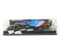 MINICHAMPS 1:43 Modelo Auto F1 Alpine A521 Alonso Bahrain 2021 Nuevo