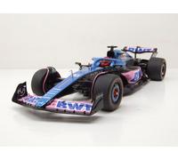Alpine A523 Fórmula 1 #31 Monaco Gp 2023 Negro Azul Ocon Modelo 1:18 Solido