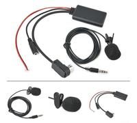 Alpine Ai-NET KCA-121B - Adaptador estéreo AUX inalámbrico 5.0 con micrófono para un rendimiento fiable de audio y llamadas