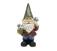 Alpine Corporation WQA1066 - Estatua de gnomo para jardín, Multicolor