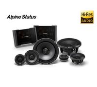 Altavoces para coche de coche 3 vías Alpine status hi-res hd-z653