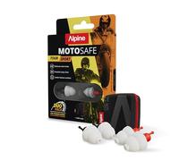 Alpine MotoSafe Duo Pack Tapones para los Oídos - Tapones para Carreras y Rutas - Evita Daños Auditivos durante la Práctica del Motociclismo - El Tráfico sigue siendo Audible - Tapones Reutilizables