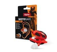 Alpine MotoSafe Sport Tapones para los Oídos - Tapones para Carreras - Evita Daños Auditivos durante la Práctica del Motociclismo - El Tráfico sigue siendo Audible - Tapones Reutilizables