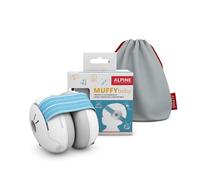 Alpine Muffy Baby - Cascos antiruido para bebés y niños pequeños hasta 36 meses - Protectores auditivos para niños y bebés - Cómodas orejeras evitan daños auditivos con banda antideslizante - Azul