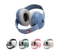 Alpine Muffy Baby - Cascos antiruido para bebés y niños pequeños hasta 36 meses - Protectores auditivos para niños y bebés - Cómodas orejeras evitan daños auditivos con banda antideslizante - Denim