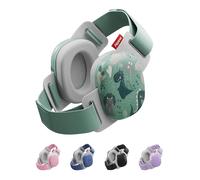 Alpine Muffy Baby Confort - Cascos Bebe Antiruido - Certificado CE & ANSI - Diadema Única Para Un Ajuste Seguro Y Cómodo - Protección Auditiva Ajustable Hasta 5 Años - Atenuación De 24 dB, Dinos