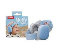 Alpine Muffy Baby Confort - Cascos Bebe Antiruido - Certificado CE & ANSI - Diadema Única Para Un Ajuste Seguro Y Cómodo - Protección Auditiva Ajustable Hasta 48 Meses - Atenuación De 24 dB, Azul