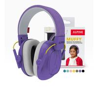 Alpine Muffy Kids - Auriculares de cancelacin de ruido para nios - CECTIFICADO CE & ANSI - 25DB - Ayuda sensorial y de concentracin - Purple