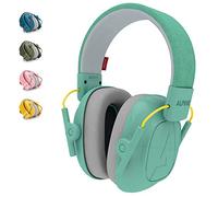 Alpine Muffy Protectores de Oído para Niños de 5 a 16 Años - Cascos Antirruido - Protección Auditiva Cómoda - Banda Ajustable - Menta