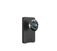 Alpine Peaks Misty Forest Valley Montaña Panorama PopSockets PopWallet para MagSafe